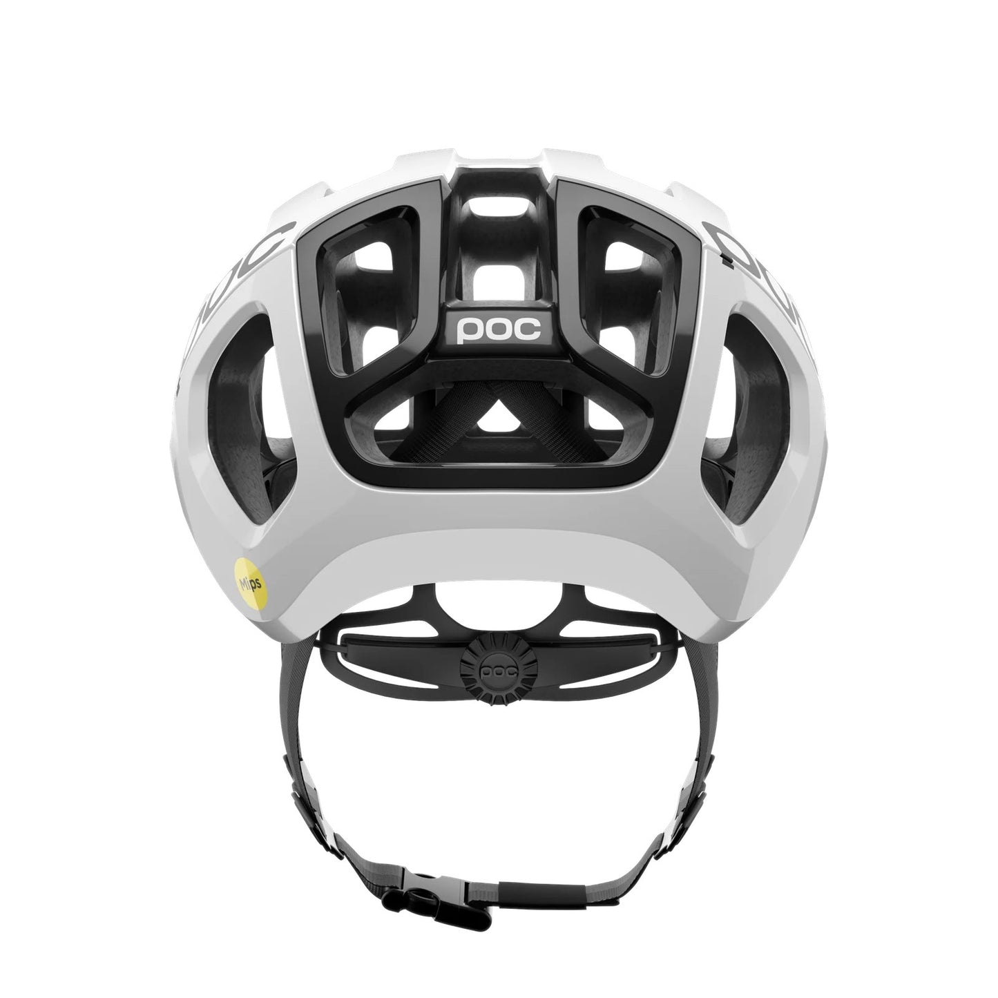 Helm Strasse POC VENTRAL AIR MIPS LOGO Weiss/Schwarz Matt