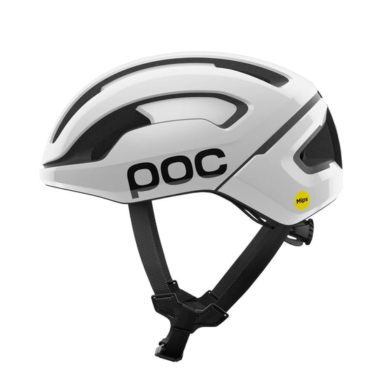 Helm Straße POC OMNE AIR MIPS Logo Weiß/Schwarz Matt