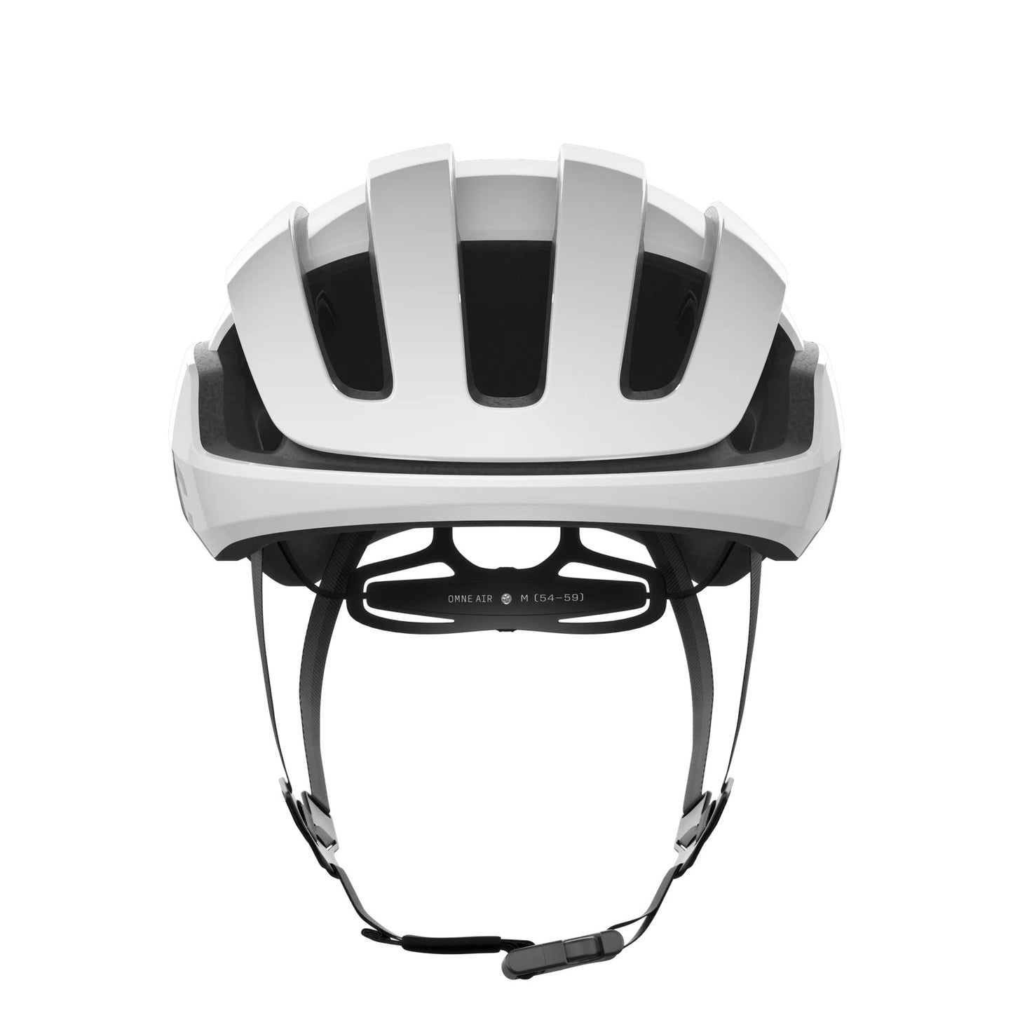 Helm Straße POC OMNE AIR MIPS LOGO Weiß/Schwarz Matt