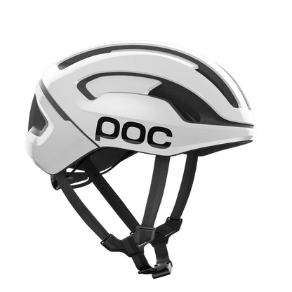 Rennradhelm POC OMNE AIR MIPS Logo Weiß/Schwarz Matt