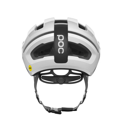 Rennradhelm POC OMNE AIR MIPS Logo Weiß/Schwarz Matt