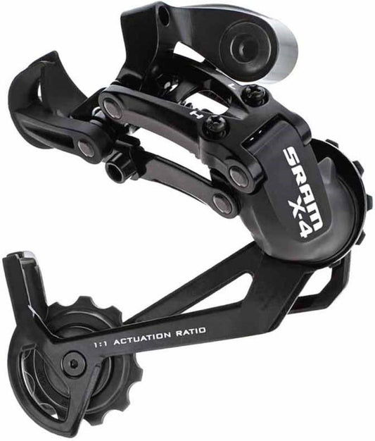 SRAM X4 7/8/9-fach-Schaltwerk, lange Schaltklemme