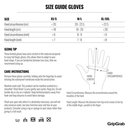 Kurzfingerhandschuhe GRIPGRAB EXPLR RC MAX Weiß