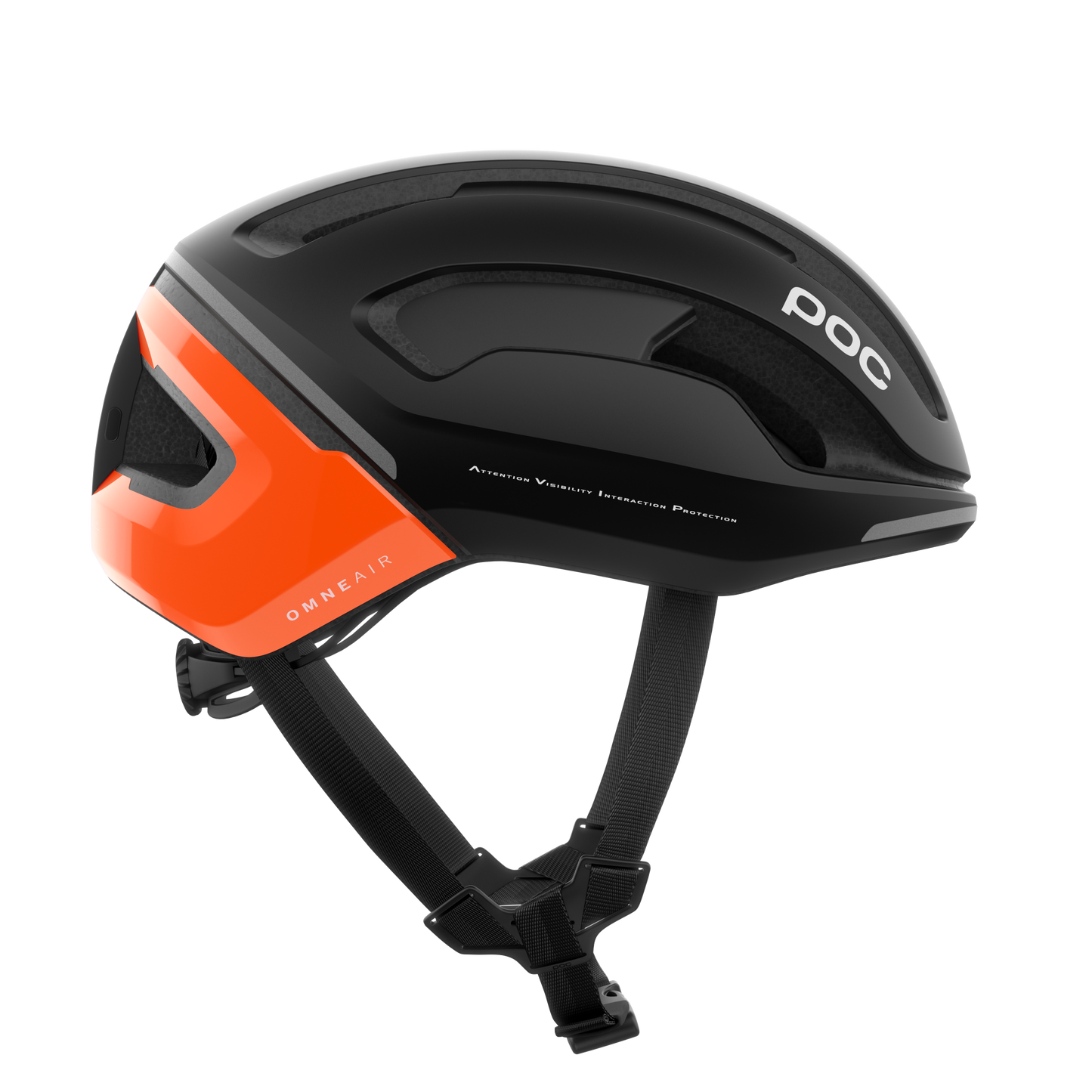 Helm Straße POC OMNE BEACON MIPS Schwarz/Orange Fluoreszierend AVIP