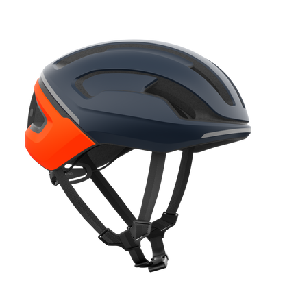 Rennrad-Helm POC OMNE BEACON MIPS Blau/Orange Matt