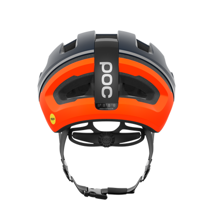 Rennrad-Helm POC OMNE BEACON MIPS Blau/Orange Matt
