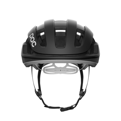 Straßenhelm POC OMNE LITE Schwarz Matt/Weiß