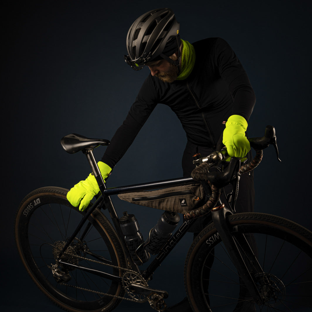 Gants GRIPGRAB NORDIC 2 WINDPROOF DEEP WINTER LOBSTER Jaune