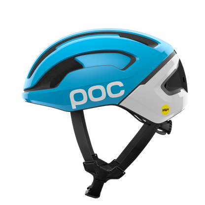 Straßenhelm POC OMNE BEACON MIPS Blau/Weiß