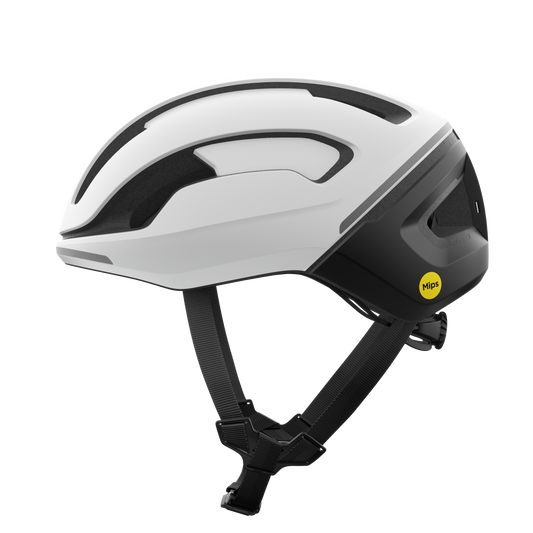 POC OMNE BEACON MIPS Rennradhelm, Weiß/Mattschwarz