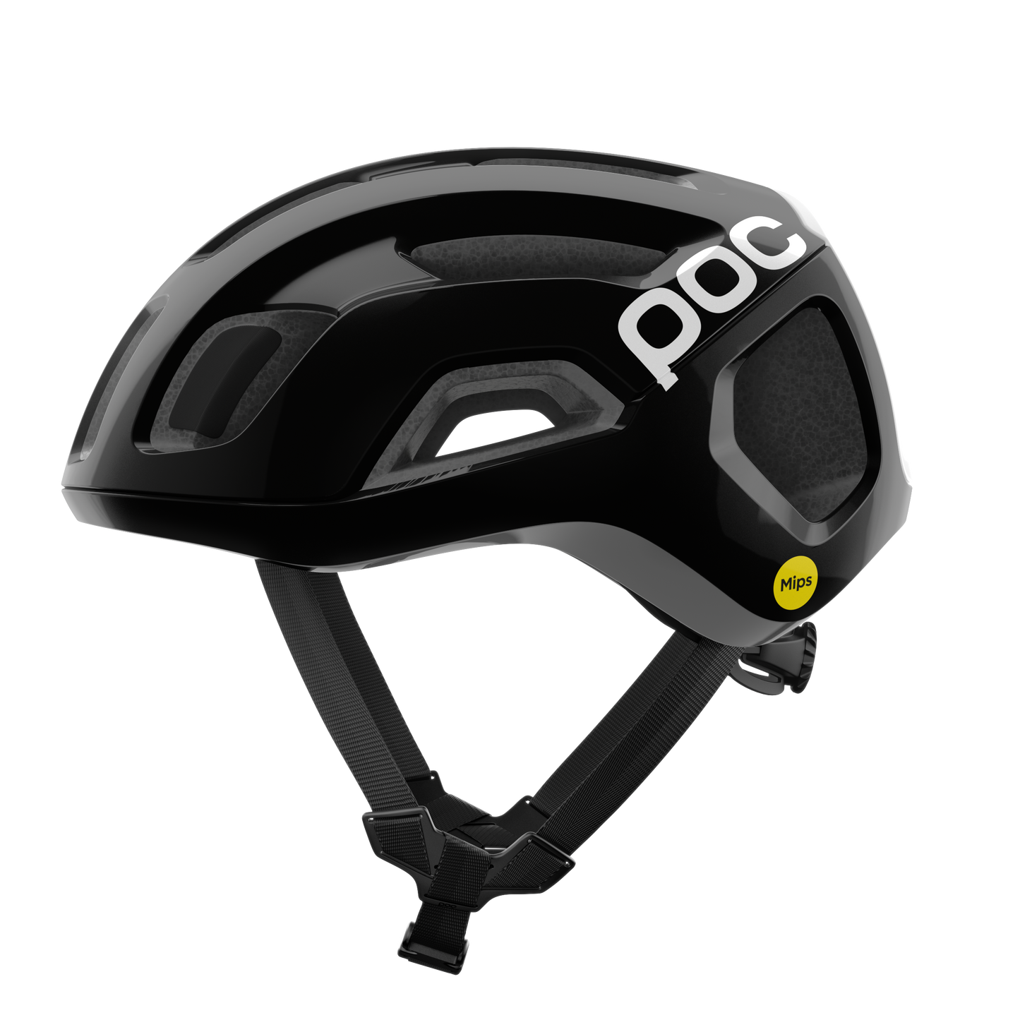 Helm Strasse POC VENTRAL AIR MIPS Logo Schwarz/Weiss Matt