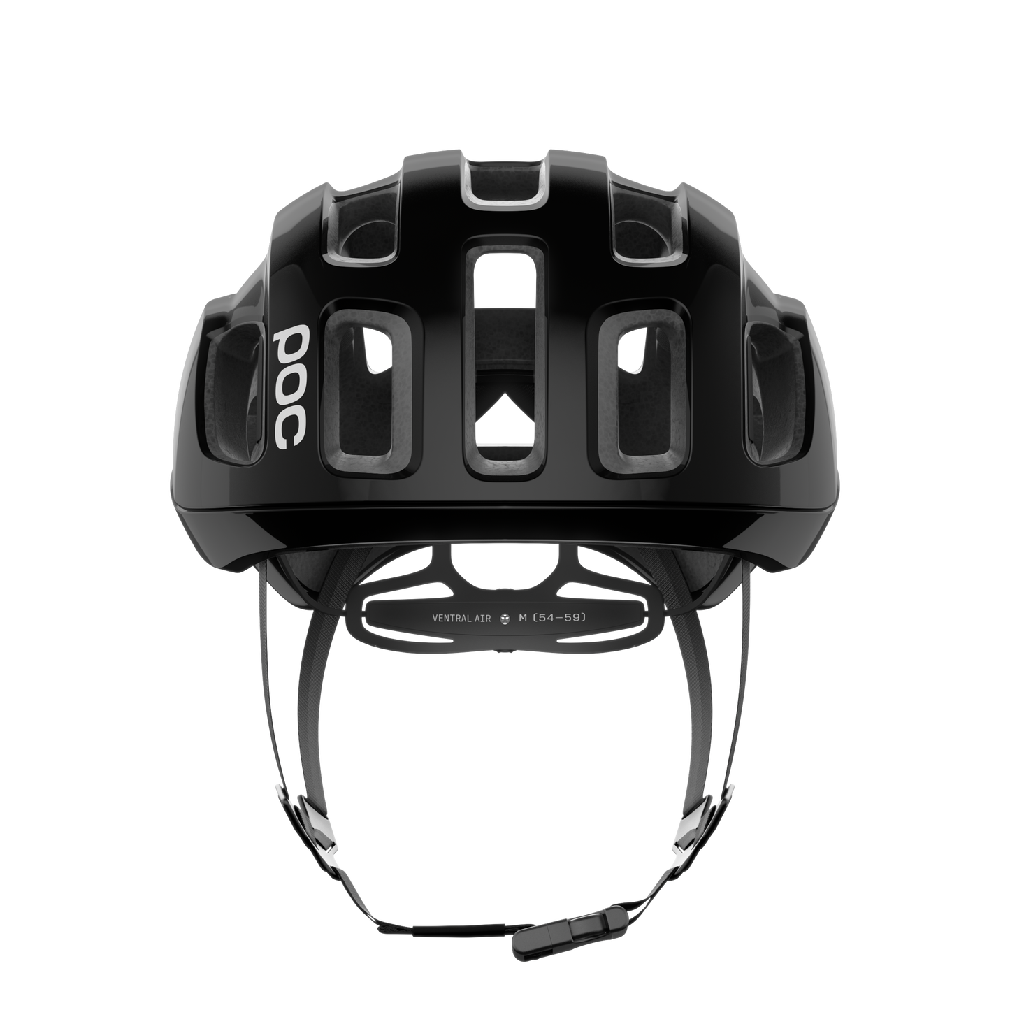 Helm Strasse POC VENTRAL AIR MIPS Logo Schwarz/Weiss Matt