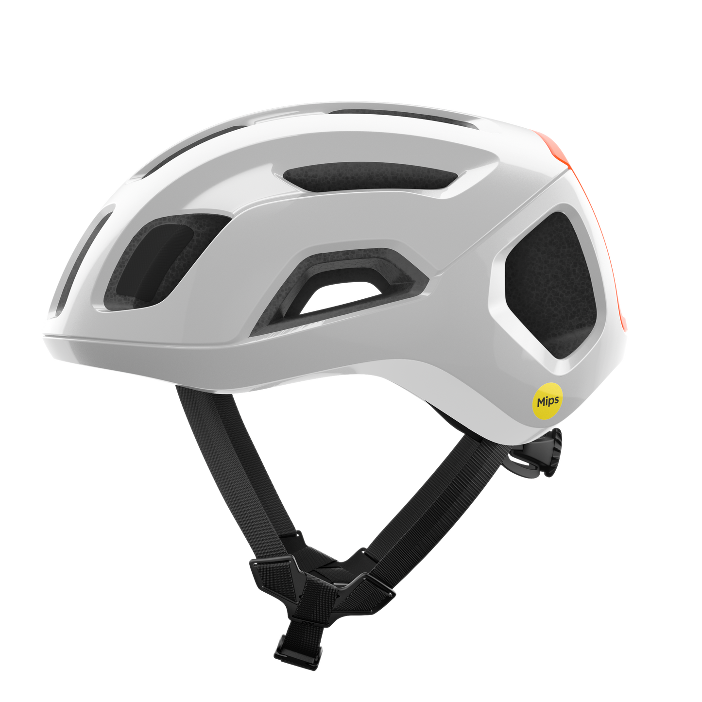 Helm Strasse POC VENTRAL AIR MIPS Weiss/Orange Fluo