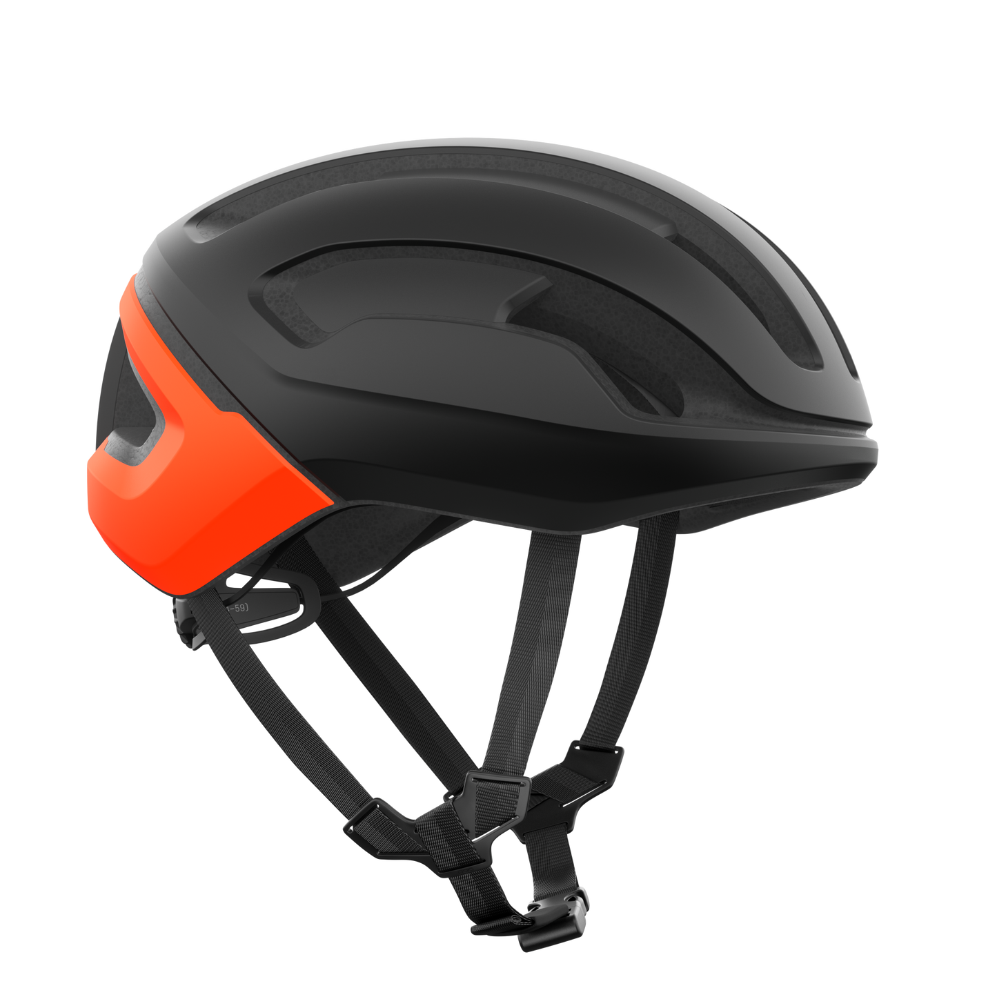Helm Straße POC OMNE AIR MIPS Mattschwarz/Orange Fluo