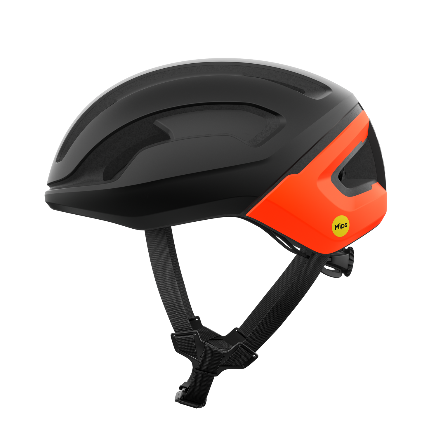 Helm Straße POC OMNE AIR MIPS Mattschwarz/Orange Fluo