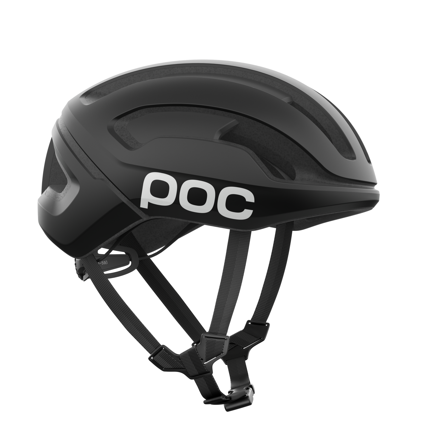 Helm Straße POC OMNE AIR MIPS Logo Mattschwarz/Weiß