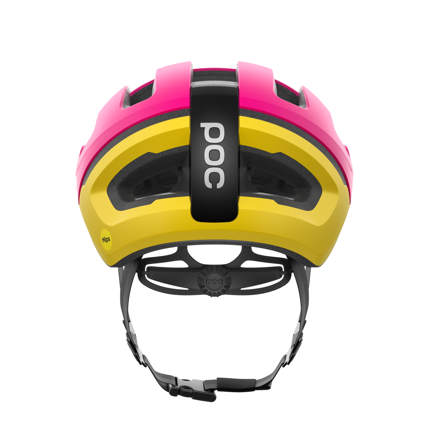 Helm Strasse POC OMNE AIR MIPS Logo Rosa/Gelb