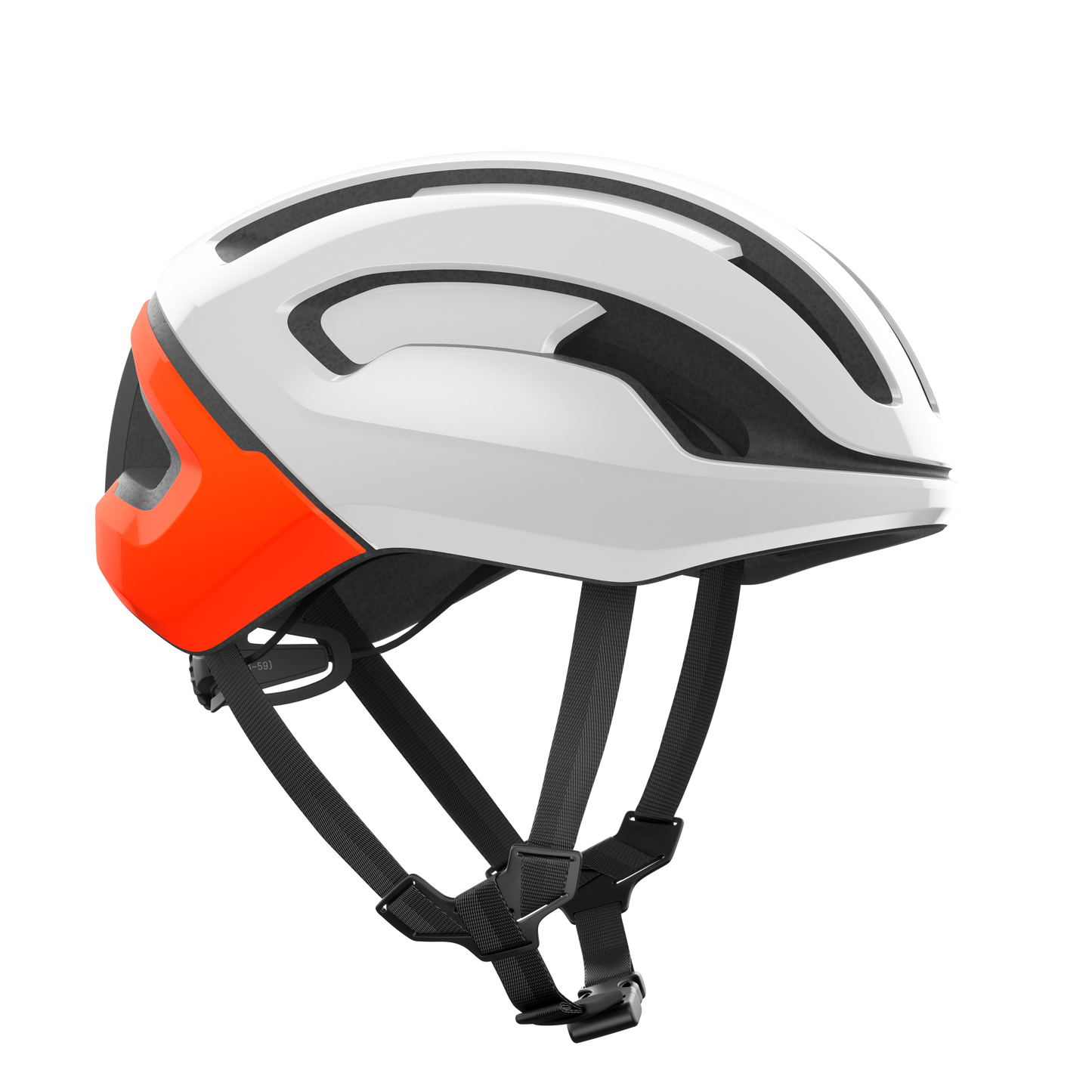 Helm Straße POC OMNE AIR MIPS Weiß/Orange Fluo