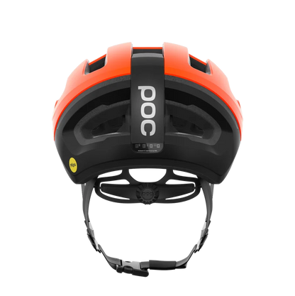 Rennradhelm POC OMNE BEACON MIPS Orange/Schwarz Matt
