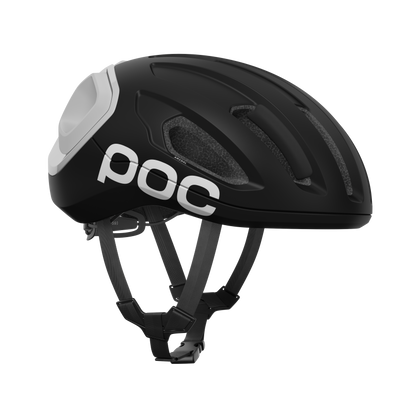 Rennradhelm POC AMIDAL MIPS Schwarz Matt/Weiß