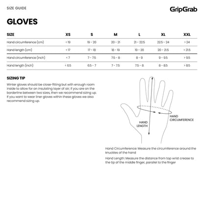 Handschuhe GRIPGRAB RIDE 2 WATERPROOF Gelb