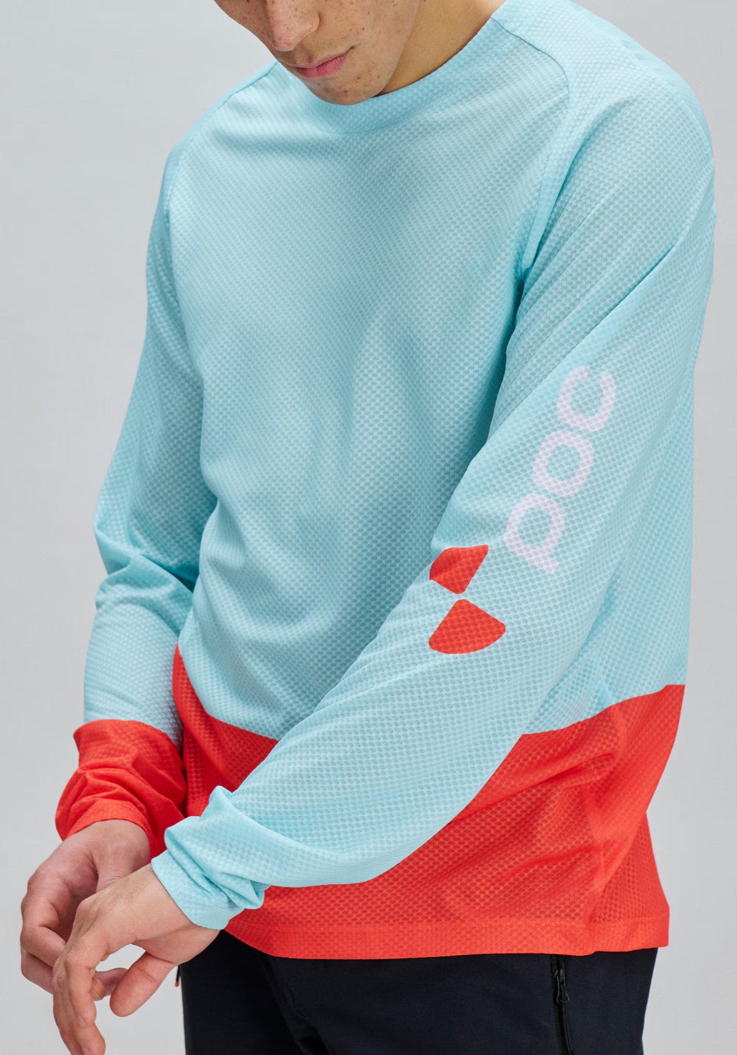 POC MOTION AIR Trikot Langarm Blau/Orange