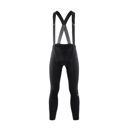 Lange Radhose mit Trägern ASSOS MILLE GT EISENHERZ ULTRAZ WINTER S11 Schwarz