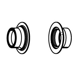 Vorderrad-Achsendkappen ZIPP ZM2 15X110mm #11.2018.064.001