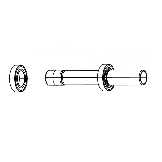 Axe de Roue Arrière ZIPP Cognition moyeu arrière #11.2018.032.002