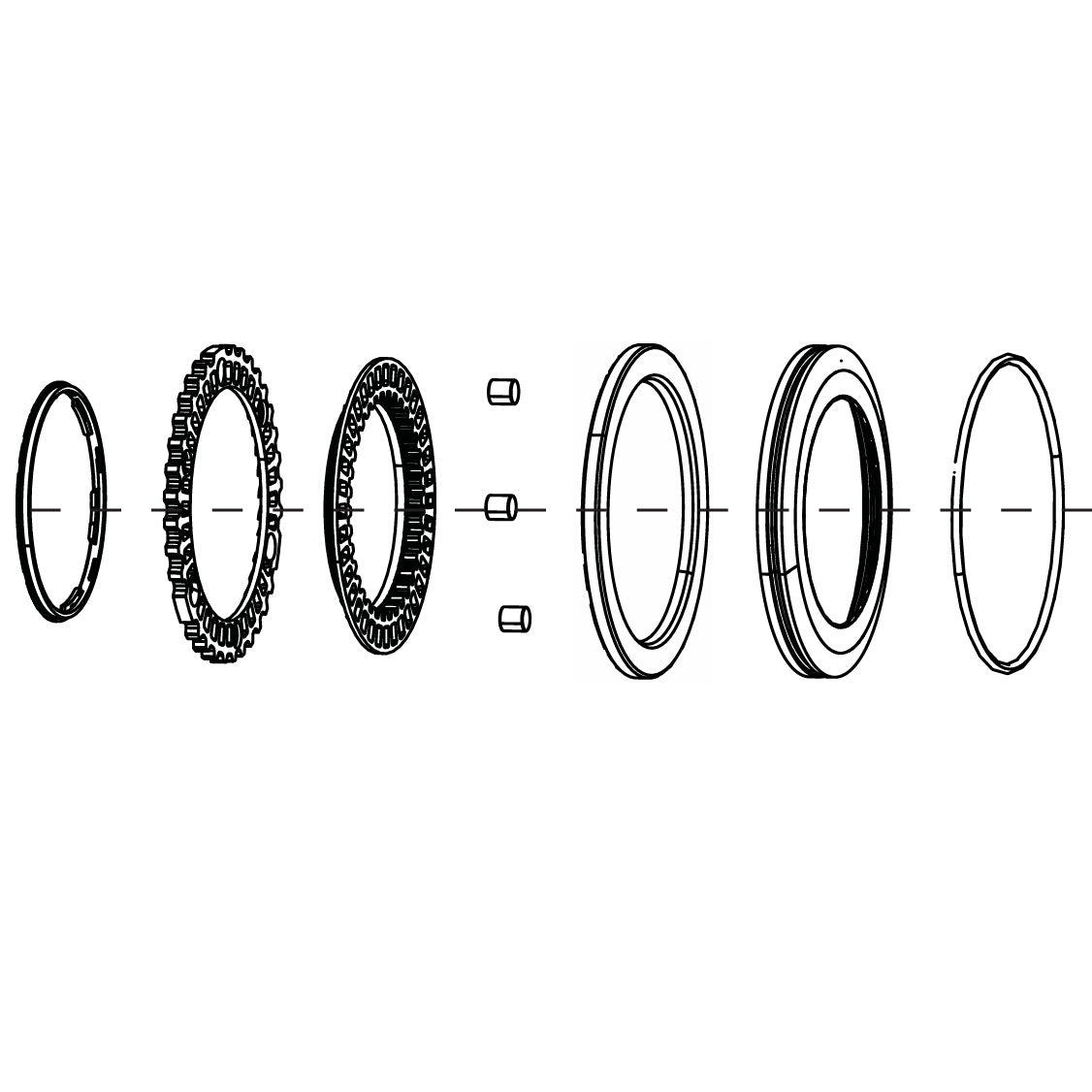 Pignon et Joint de Roue Libre ZIPP Cognition NSW arrière #11.2018.035.000