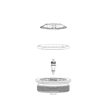 ROCKSHOX ZEB 38mm A1 Luftkammerdeckel (2021+)