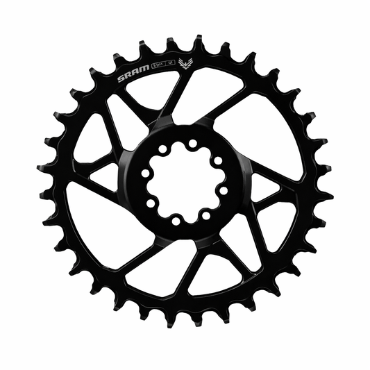 Mono Kettenblatt SRAM S1000 T-TYPE EAGLE BOOST 12V Aluminium Direct Mount Offset 3mm Schwarz