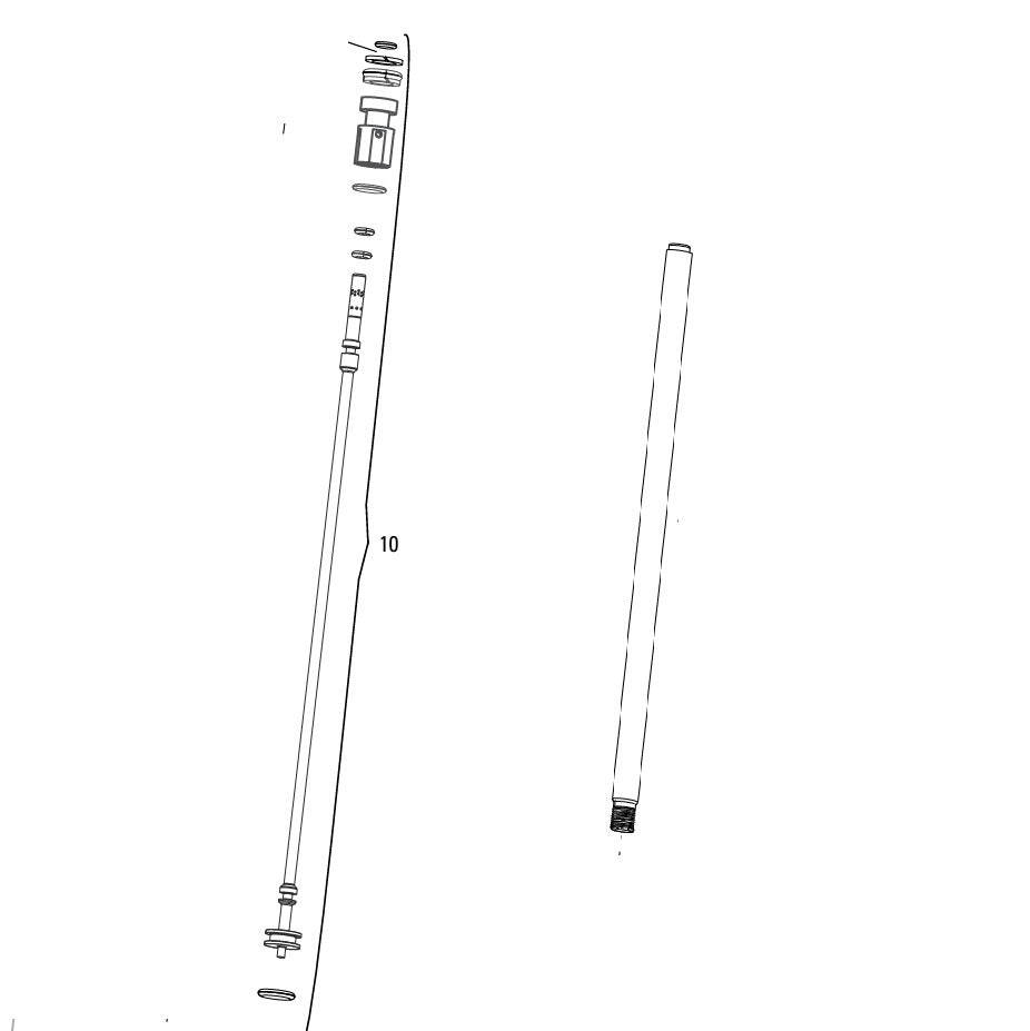 Hauptkolben-Kit für ROCKSHOX REVERB Vario-Sattelstütze 420 × 125 mm (A2-Einheit) #11.6818.019.050