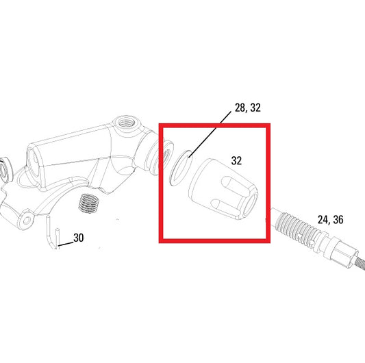 Set ROCKSHOX SPEED ADJUST-Rad. - REVERB A2-B1