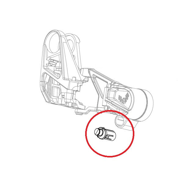 Setup Key / Cage Lock Hinterer Umwerfer SRAM XX-SL/XX T-Type Eagle AXS