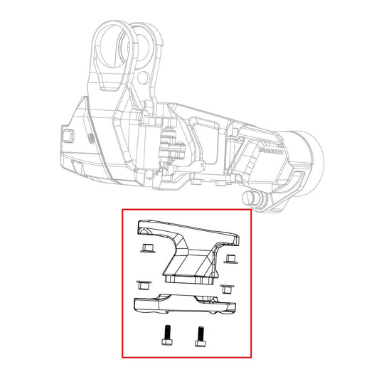 SRAM RED XPLR AXS E1 Schaltkörper-Verbindungssatz