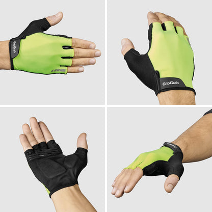 Kurzfinger-Handschuhe GRIPGRAB RIDE RC MAX Gelb