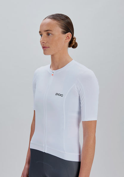 Trikot POC CADENCE Damen Kurzarm Weiß