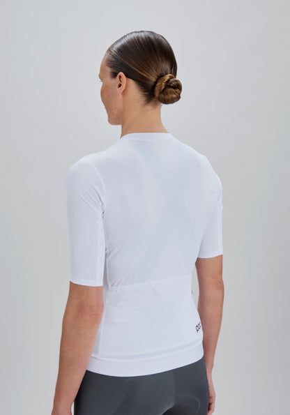 Trikot POC CADENCE Damen Kurzarm Weiß