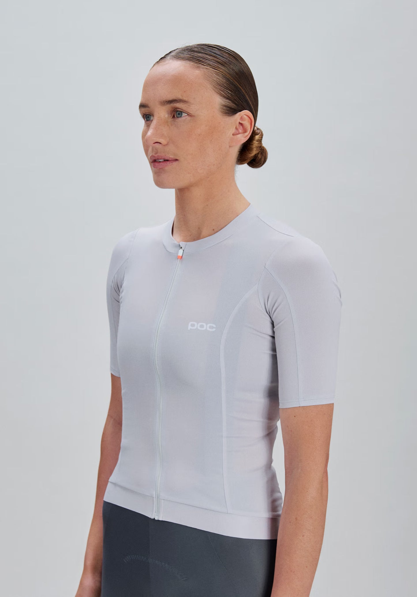 POC CADENCE Damen Trikot Kurzarm Grau