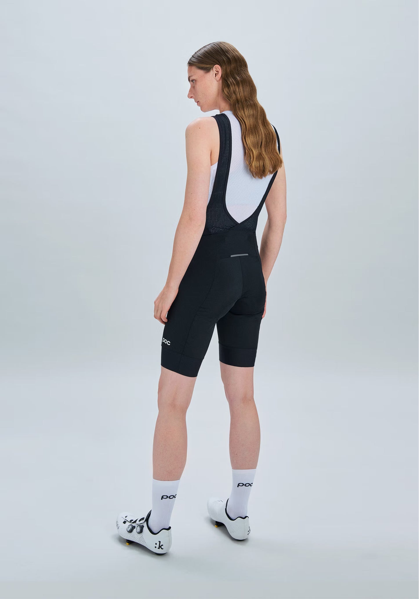 POC CADENCE Damen Kurze Trägerhose Schwarz