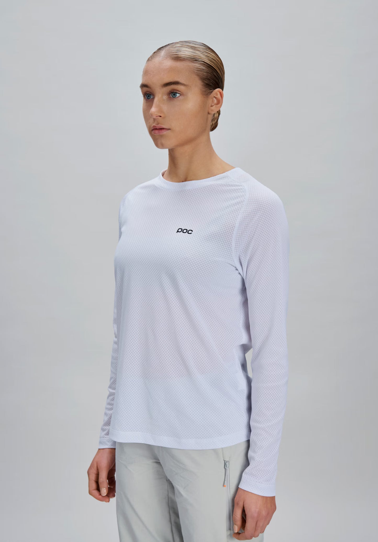 POC MOTION AIR Trikot Langarm Frau Weiß