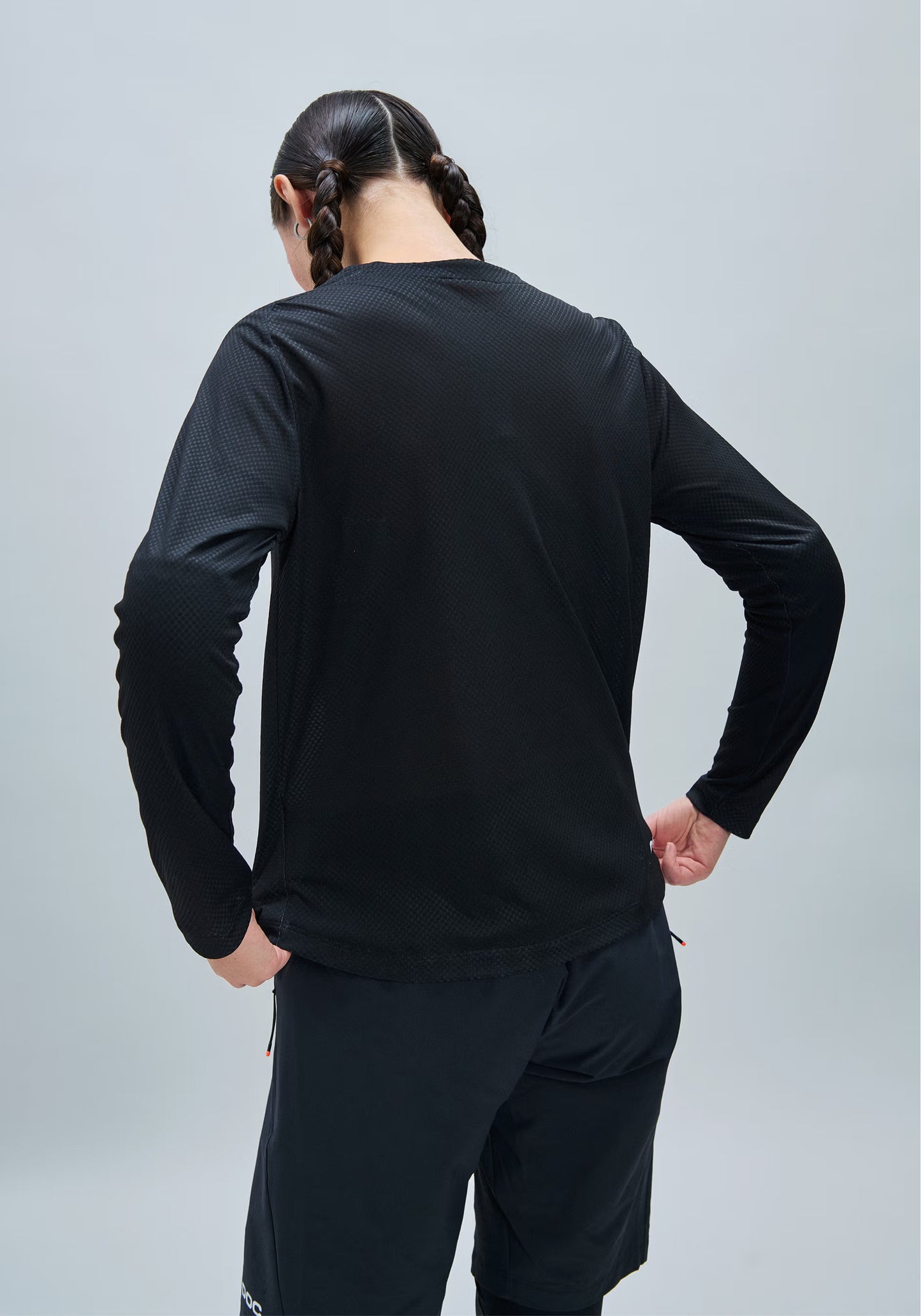 Trikot POC MOTION AIR Langarm Frau Schwarz