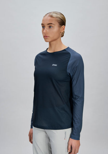 Trikot POC MOTION AIR Langarm Damen Marine