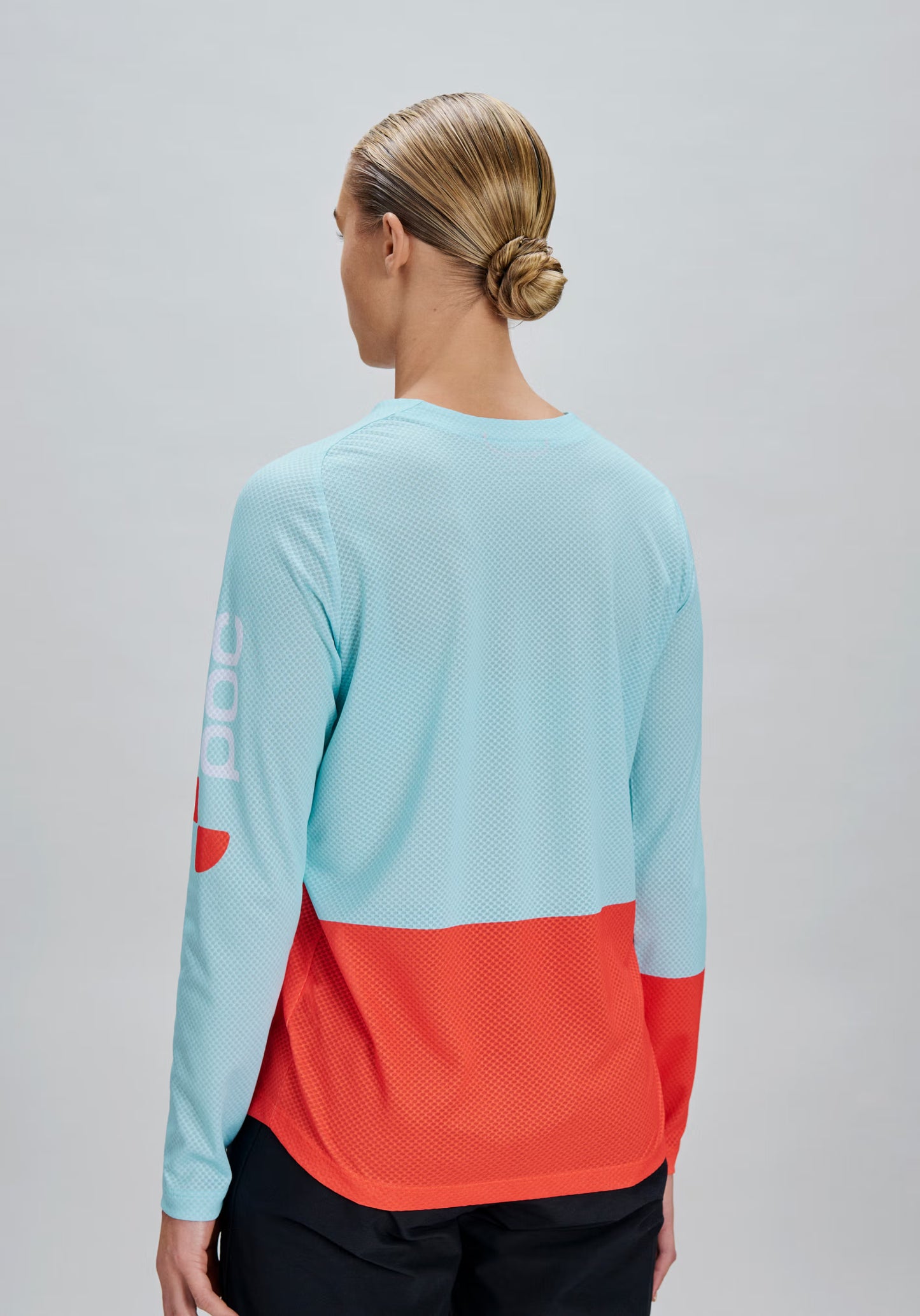 POC MOTION AIR Trikot Langarm Frau Blau/Orange
