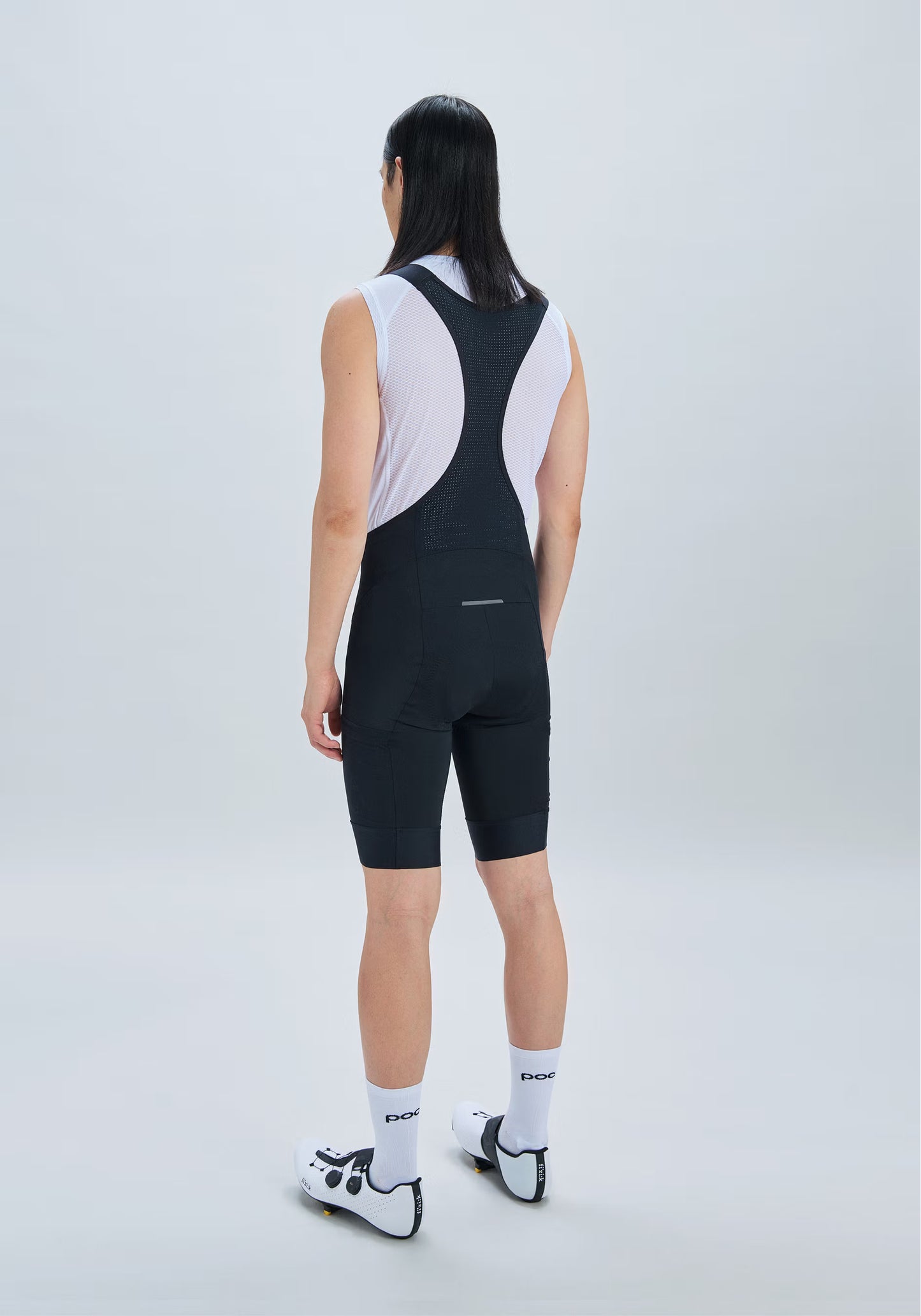 POC CADENCE CARGO Kurze Trägerhose Schwarz