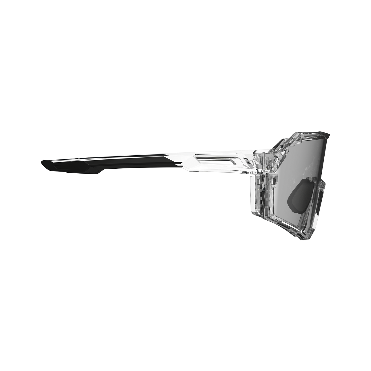 LEATT RIDEVIZ PRO LARGE Brille Transparent Iriz Glas Silber