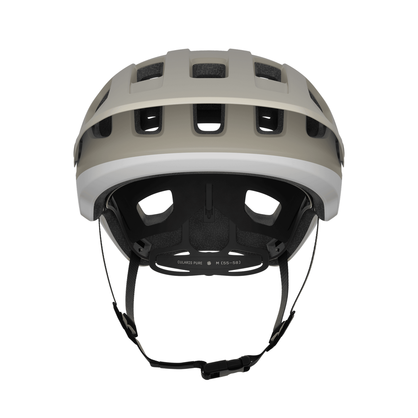 MTB-Helm POC CULARIS PURE Grau/Weiss