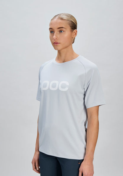 Maillot POC REFORM ENDURO Kurzarm Damen Hellgrau