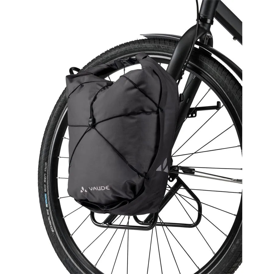Paar VAUDE AQUA FRONT LIGHT 22 L Gepäckträgertasche Schwarz